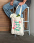 Ecoright Blooming Zipper Tote Bag