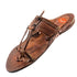 Vhaanfootwear Exclusive Dark Brown Amdar Senapati Paper Kapashi Kolhapuri Chappal For Men