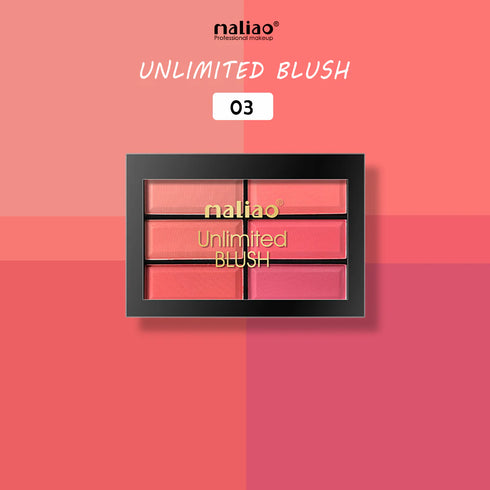 Maliao Unlimited Blush Palette