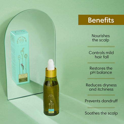 Theearthcollective in Scalp Tonic A Multi purpose Scalp Serum Ashwagandha Jojoba & Multi Vitamins