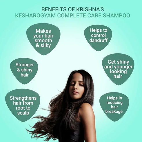 Krishna'S Herbal & Ayurveda Kesharogyam Shampoo