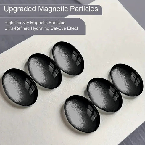 Shills Professional Black Glass Cat Magnetic Gel Polish