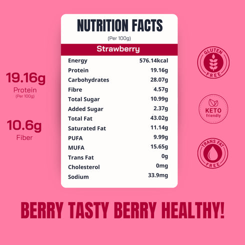Fitfeast Strawberry Peanut Butter 150g