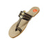 Vhaanfootwear Dark Brown Pure Leather Ladies Kolhapuri by Vhaan
