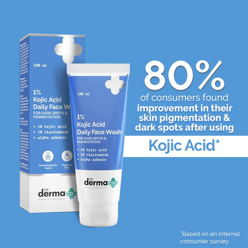 The Derma Co 1% Kojic Acid Face Wash For Dark Spots & Pigmentation