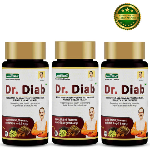 Jeena Sikho Dr Diab Tablets Ayurvedic Blood Sugar Support