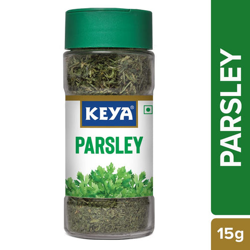Keya Parsley Seasoning for Meats Soups Sauces Vegetables and Beverages Rich in Antioxidants & Supports Digestion No Artificial Flavours or Colours