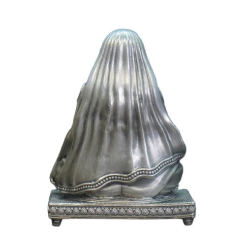 Pure Silver Antique Raghavedra Idol 140.06G By Mahita Collections