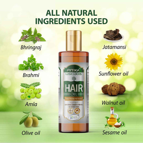 Fytika Healthcare Products Fytika Lush Locks Hair Oil