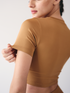 Wiselife Active Crop Top (Brown)