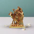 Brass Radha Krishna With Gaye God Statue 1.9Kg