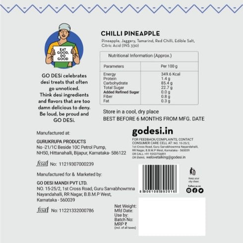 Go Desi Chilli Pineapple Bytes