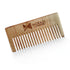 Moraze Cosmetics Neem Wood Comb Brown