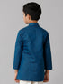 Ramraj Cotton Boys Fantastic Kurtha Full Sleeves Blue FS8