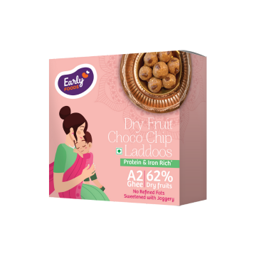Early Foods Dry Fruit Choco Chip A2 Ghee Laddoo