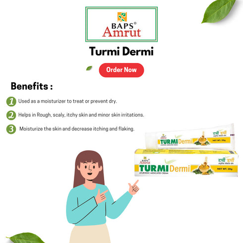 Baps Amrut Turmi Dermi Cream 30g