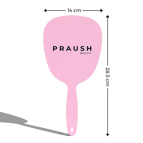 Praush Pink Vanity Handheld Mirror