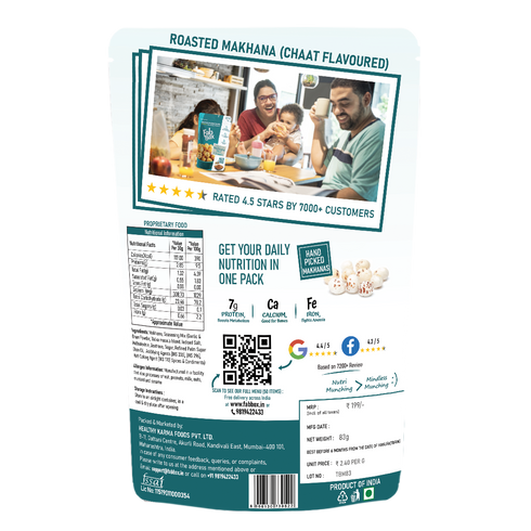 Fab Box Chaat Flavoured Makhanas Jumbo
