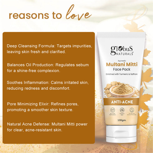 Globus Naturals Multani Mitti Skincare