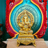 Tamas Brass Bhagwan Ganesh/Ganpati Murti Home Decor Statue/Idol