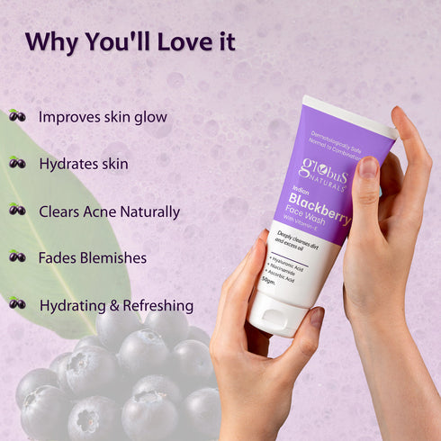 Globus Naturals Indian Blackberry Face Wash