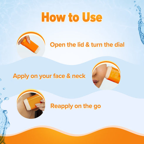 Aqualogica Glow+ Dewy Sunstick with SPF 50+