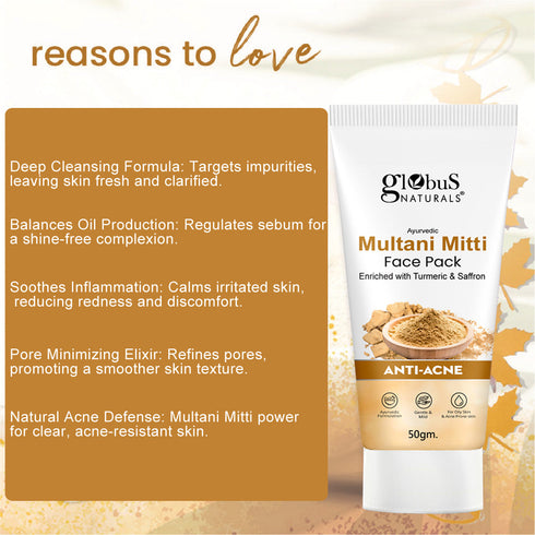 Globus Naturals Multani Mitti Skincare