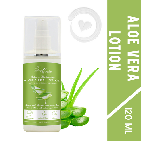 Skin Secrets Aloe Vera Lotion for Hydrated & Plump Skin