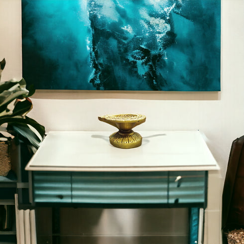 Tamas Brass Paan Diya With Stand