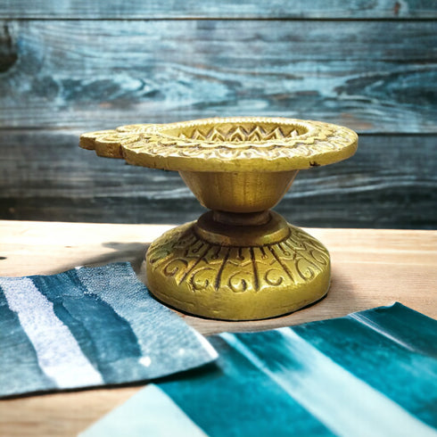 Tamas Brass Paan Diya With Stand