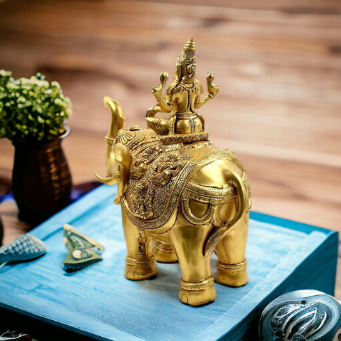 Tamas Brass Asthalaxmi on Elephant Idol