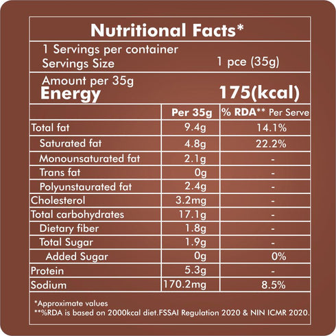 UNIFIT Choco Seeds Cookies