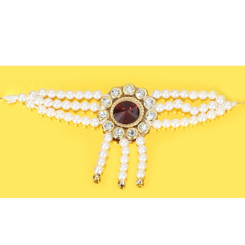 Raj Fancy Dresses Baby Krishna Janmashtami Full Jewellery Kids
