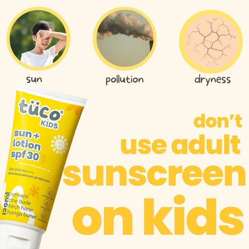 Tuco Body Lotion + Sunscreen for Kids SPF 30