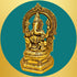Tamas Brass Lord Ganesha with Aureole and Kirtimukha Statue/Idol