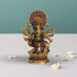 Brass Drishti Ganesh Stone Statue 2.3Kg