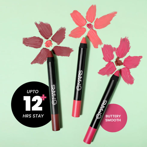 Mars Matte Lip Crayon | Won't Smudge Won't Budge