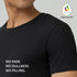 XYXX Pace Combed Cotton T-shirts Pitch Black