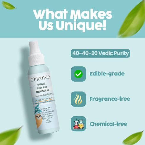 Omumsie Nourishta Baby Massage Oil