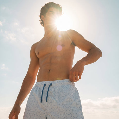 Bummer Men's Swim Shorts - Swirly