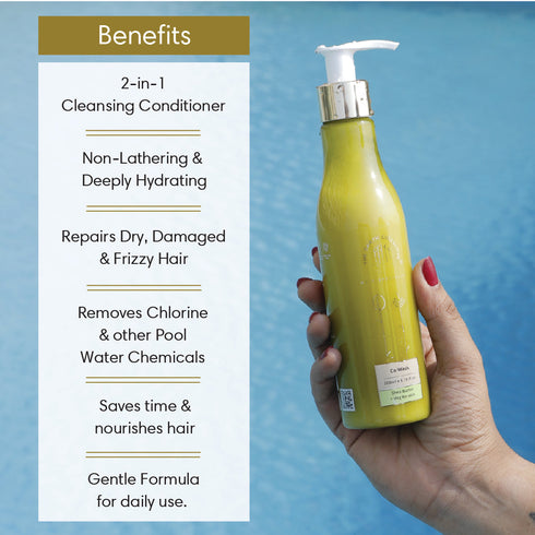 Theearthcollective in Co Wash Post Swim Hair Wash Conditioner only wash