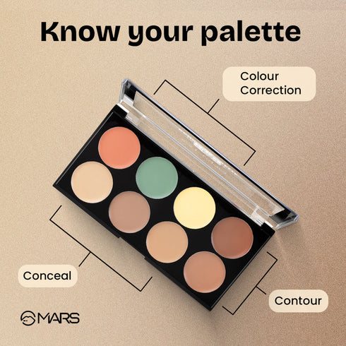 Mars Fantasy Face Concealer Palette