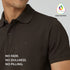 XYXX Nova Combed Cotton Polo T-shirts Mocha Brown