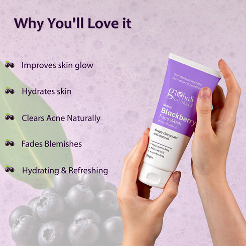 Indian Blackberry Face Wash