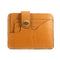 Vhaanfootwear Tan Color Artisanal Luxe Special Card Holder Handcrafted Luxury with RFID Protection