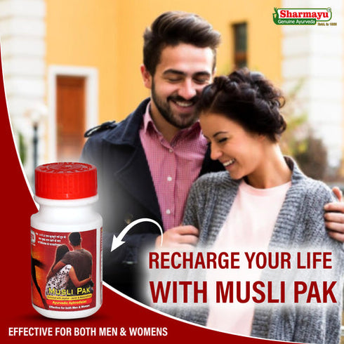Sharmayu Musli Pak 125g