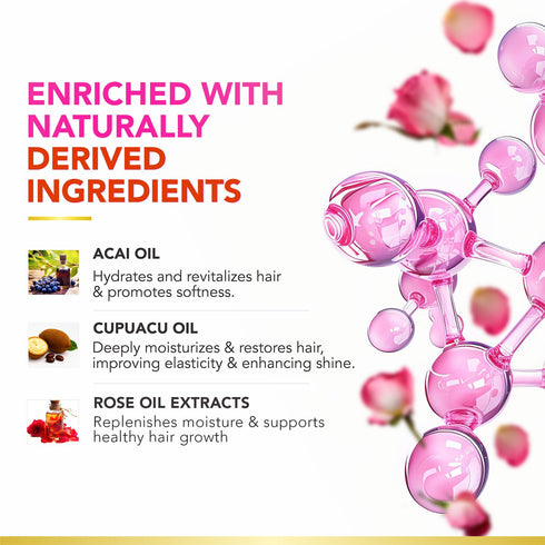 Kt Professional Ultra Smooth Shampoo & Conditioner 250ml Botanical Rose Oil Serum