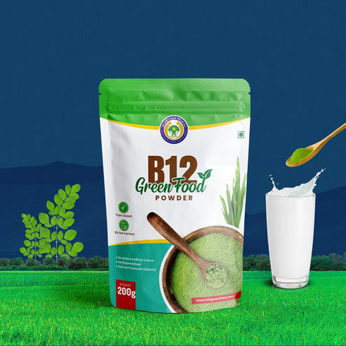 Vitamin B12 Green Food Powder