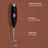 Sleepy Owl Coffee Coffee Frother - Black