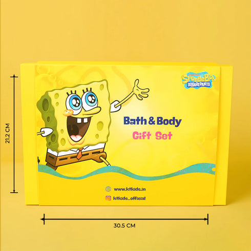 Kt Kids Gift Set Body Care For Boys & Girls 3 Years Soft Body Wash Lotion Body Sunscreen Mosquito Spray Yellow Gift Bag FREE Keychain